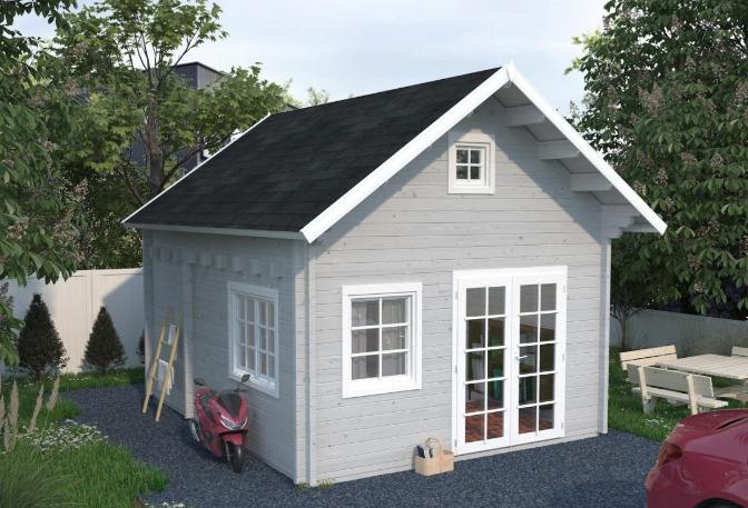 Zahradní domek KENDRA 18,4 m2