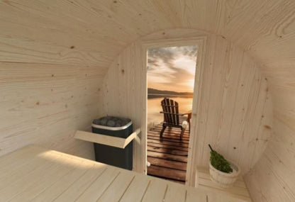 Barelová sauna Anita 0,9 m2 (bez kamen)