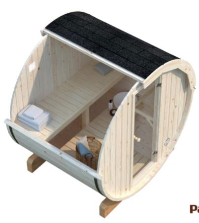 Barelová sauna Anita 0,9 m2 (bez kamen)