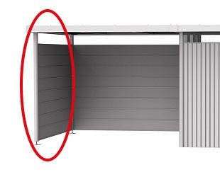 Biohort Boční stěna pro HighLine H2, tmavě šedá metalíza