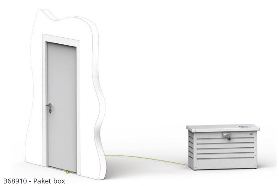 Biohort Box na balíky Paket-Box šedý křemen metalíza