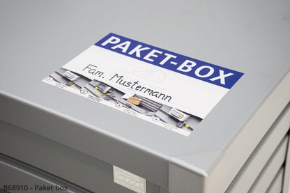 Biohort Box na balíky Paket-Box šedý křemen metalíza