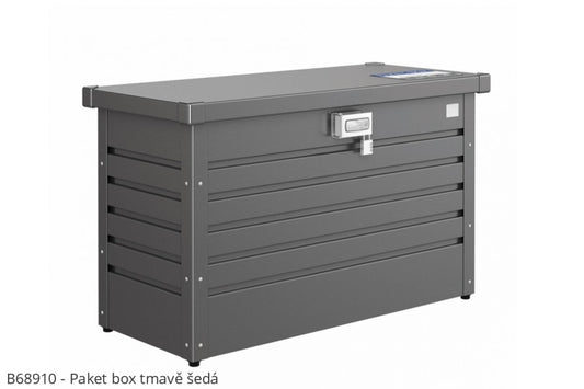 Biohort Box na balíky Paket-Box tmavě šedá metalíza