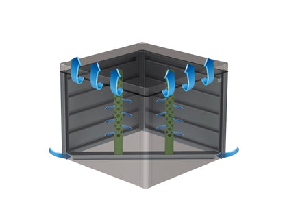 Biohort Compostér MonAmi tmavě šedá metalíza