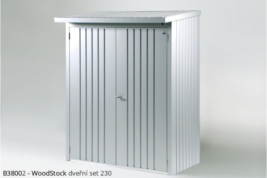 Biohort Dveřní set WoodStock® 230, šedý křemen metalíza