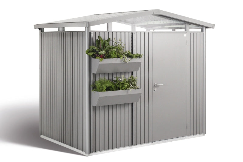 Biohort FloraBoard květinové truhlíky šedý křemen metalíza (balení 2ks)