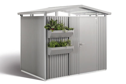 Biohort FloraBoard květinové truhlíky šedý křemen metalíza (balení 2ks)
