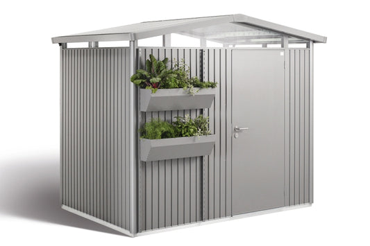 Biohort FloraBoard květinové truhlíky šedý křemen metalíza (balení 2ks)
