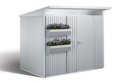 Biohort FloraBoard květinové truhlíky stříbrná metalíza (balení 2ks)
