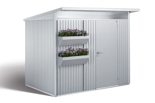 Biohort FloraBoard květinové truhlíky stříbrná metalíza (balení 2ks)