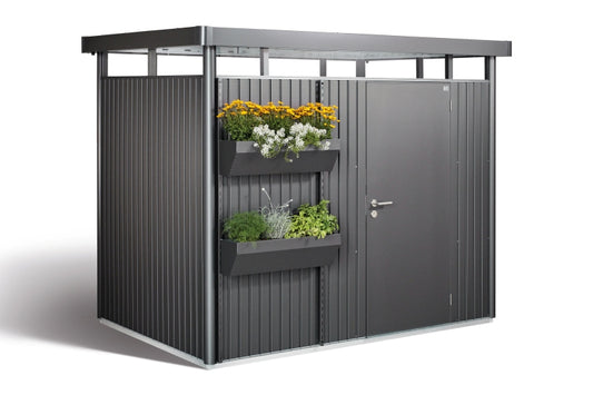 Biohort FloraBoard květinové truhlíky tmavě šedá metalíza (balení 2ks)