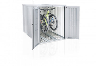 Biohort Minigaráž 122 x 203 x 145, tmavě šedá metalíza