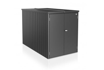 Biohort Minigaráž 122 x 203 x 145, tmavě šedá metalíza