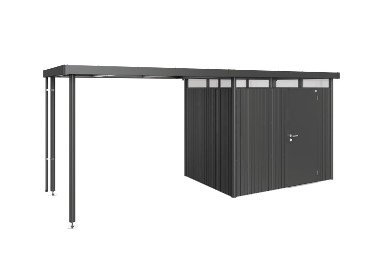 Biohort Postranní střecha pro HighLine H2, tmavě šedá metalíza