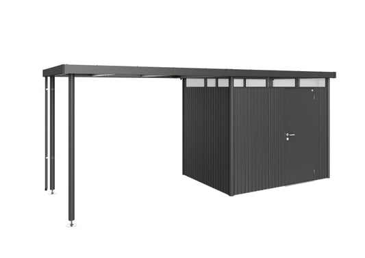 Biohort Postranní střecha pro HighLine H2, tmavě šedá metalíza