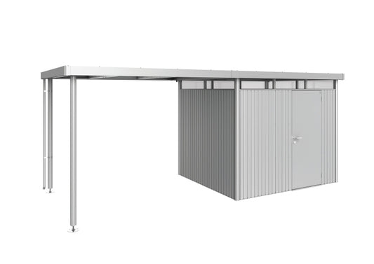 Biohort Postranní střecha pro HighLine H3, stříbrná metalíza