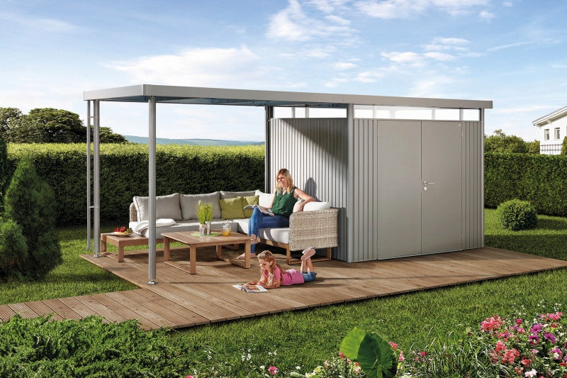 Biohort Postranní střecha pro HighLine H3, tmavě šedá metalíza