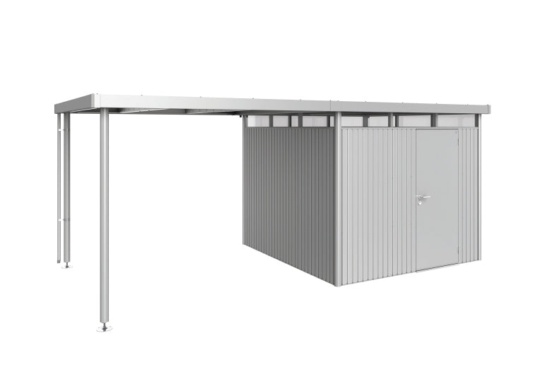 Biohort Postranní střecha pro HighLine H4, stříbrná metalíza