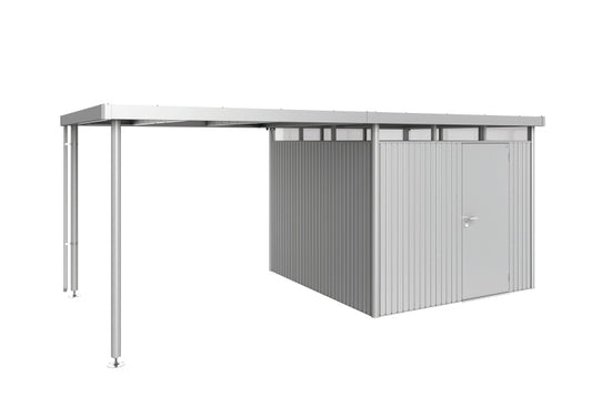 Biohort Postranní střecha pro HighLine H4, stříbrná metalíza