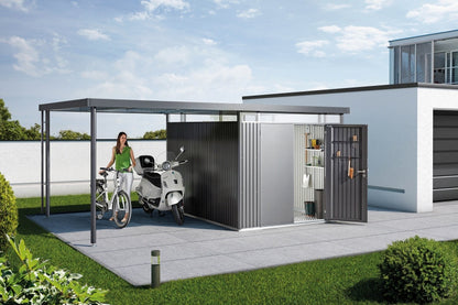 Biohort Postranní střecha pro HighLine H5, šedý křemen metalíza