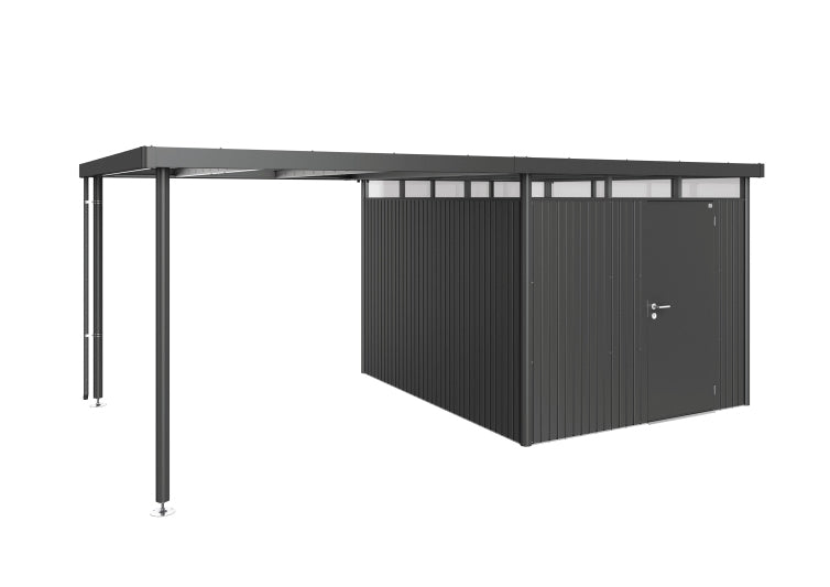 Biohort Postranní střecha pro HighLine H5, tmavě šedá metalíza