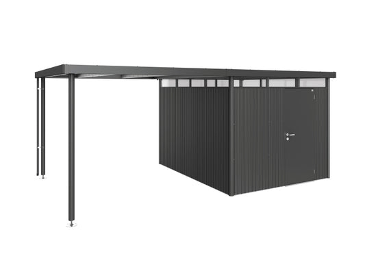 Biohort Postranní střecha pro HighLine H5, tmavě šedá metalíza