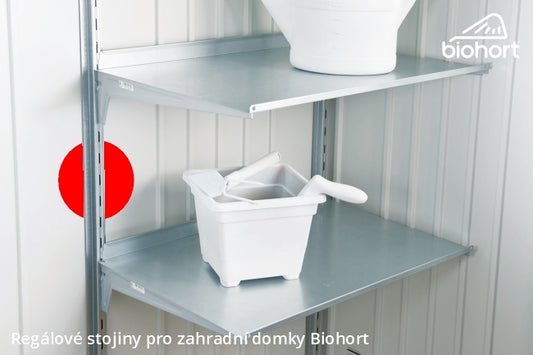 Biohort Regálové stojny, 2 stojny v sadě
