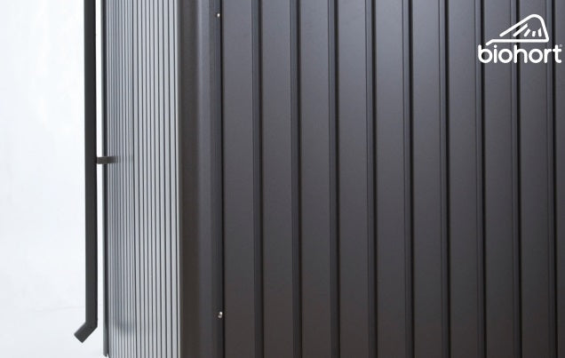 Biohort Sada okapových svodů pro PANORAMA, tmavě šedá metalíza, 2 kusy