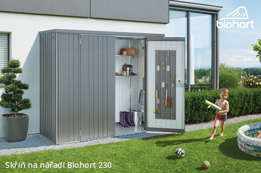 Biohort Skříň na nářadí 230, šedý křemen metalíza