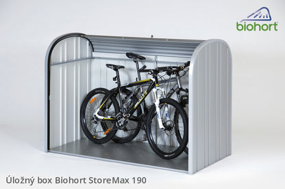 Biohort Úložný box StoreMax® 190, šedý křemen metalíza
