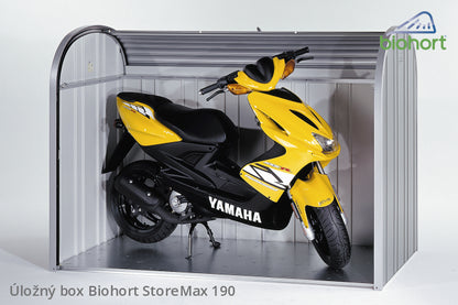Biohort Úložný box StoreMax® 190, stříbrná metalíza