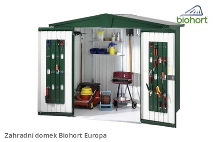 Biohort Zahradní domek EUROPA 1, šedý křemen metalíza