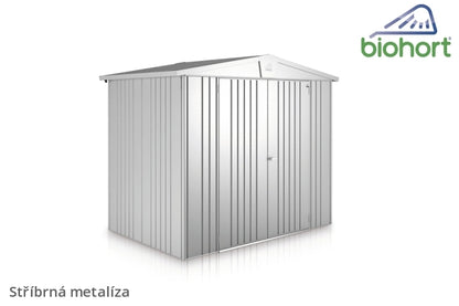 Biohort Zahradní domek EUROPA 1, stříbrná metalíza
