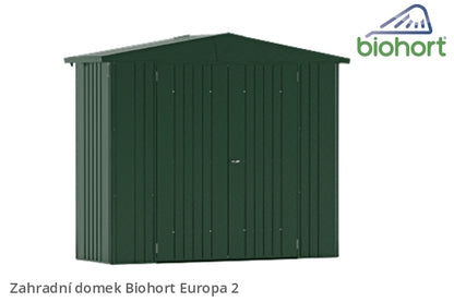 Biohort Zahradní domek EUROPA 2, tmavě zelená