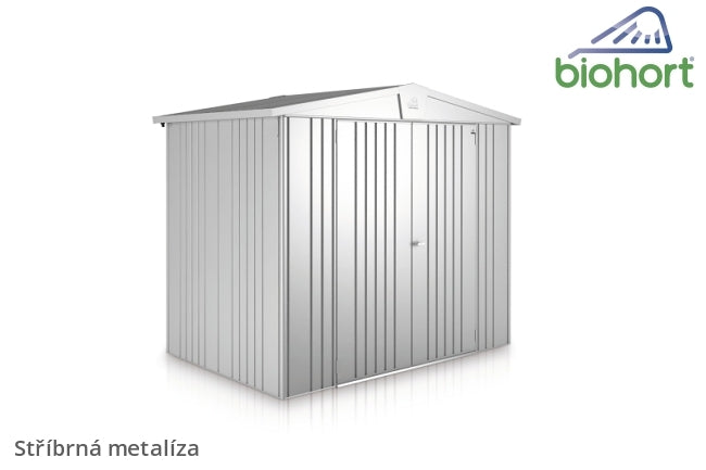 Biohort Zahradní domek EUROPA 4, stříbrná metalíza
