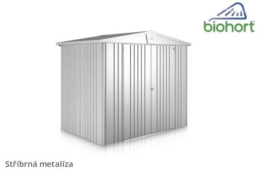 Biohort Zahradní domek EUROPA 5, stříbrná metalíza