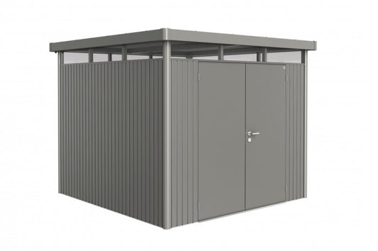 Biohort Zahradní domek HIGHLINE® H1,šedý křemen metalíza