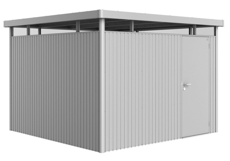 Biohort Zahradní domek HIGHLINE® H6, stříbrná metalíza