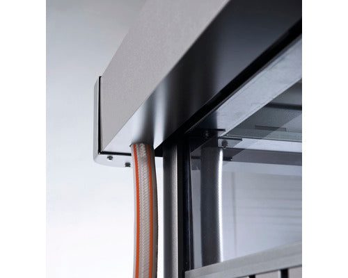Biohort Zahradní domek HIGHLINE® H6, stříbrná metalíza