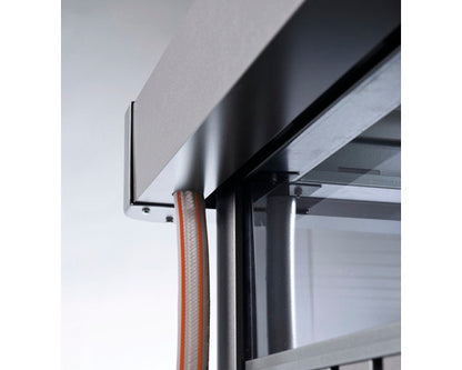 Biohort Zahradní domek HIGHLINE® H6, stříbrná metalíza
