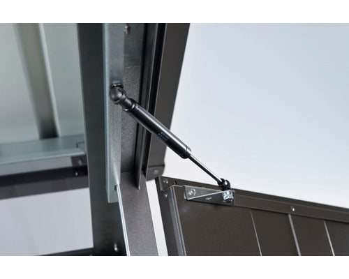 Biohort Zahradní domek HIGHLINE® H6, stříbrná metalíza
