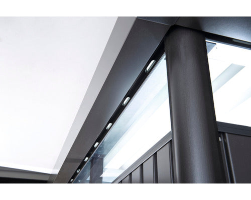 Biohort Zahradní domek HIGHLINE® H6, stříbrná metalíza