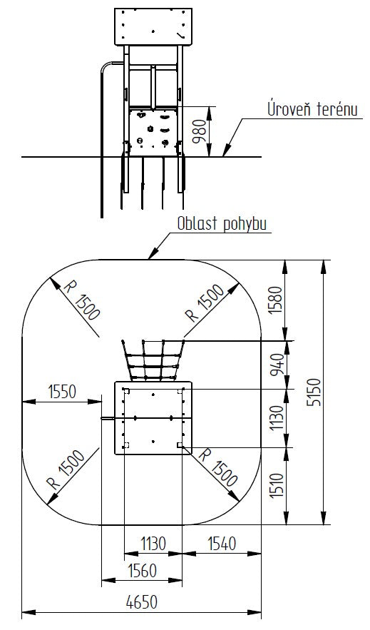 Modulární sestava Camelot M0 100