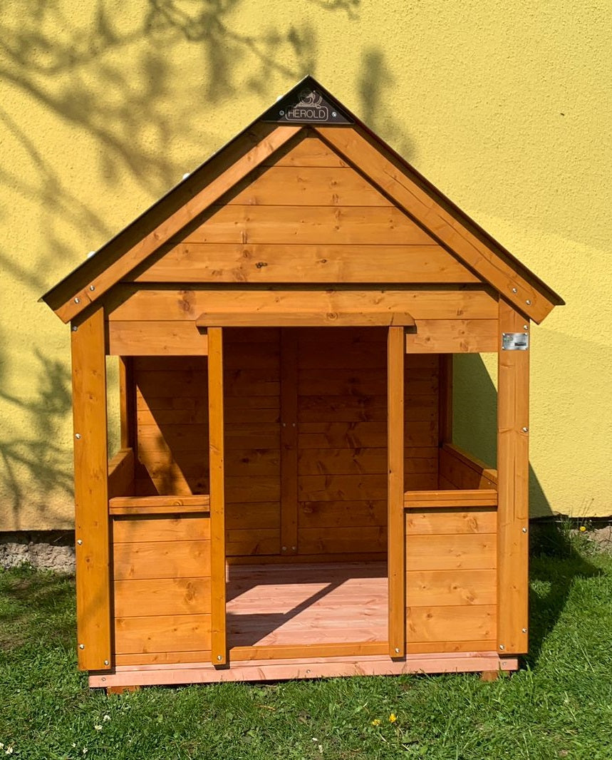 Monkey dětský domek - Pavlína Mini - Červený