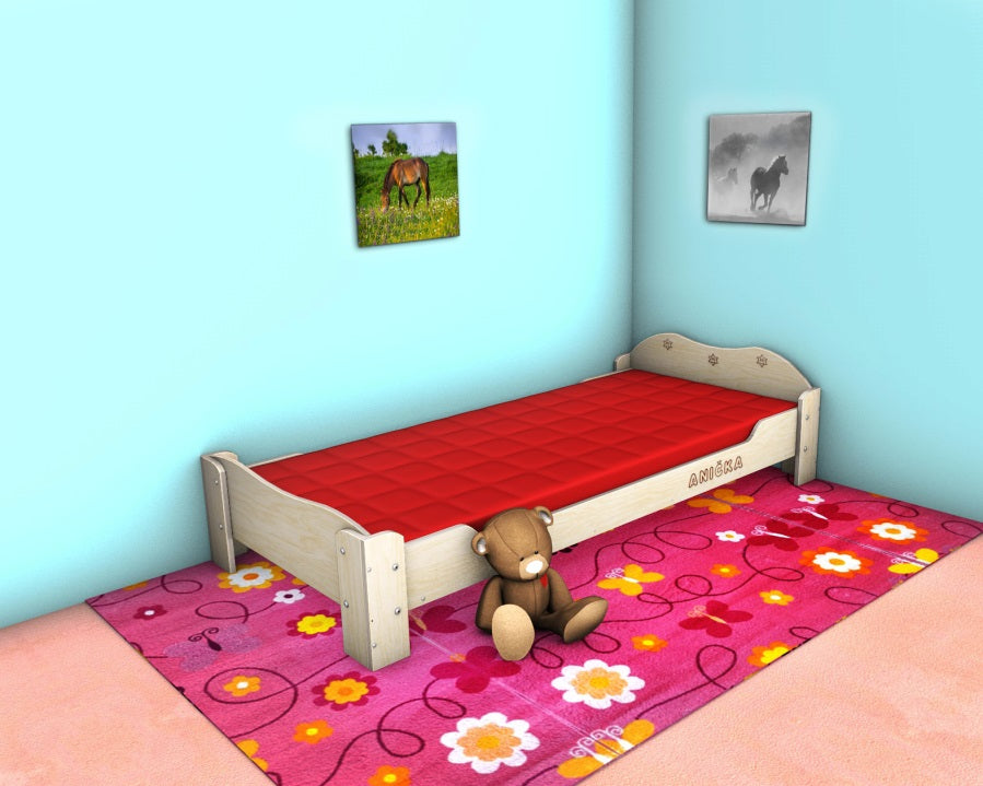 Dětská dřevěná postel Anička
