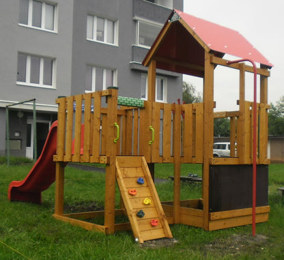 Monkey Flexi sestava 1 100 - červená střecha