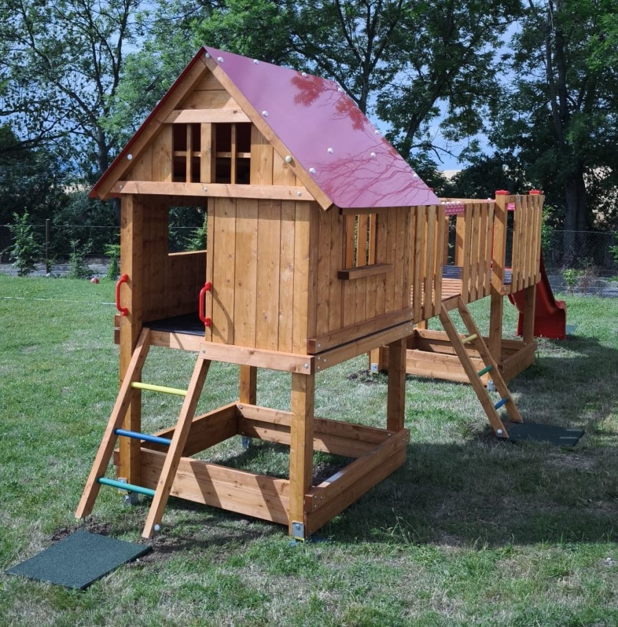 Monkey Flexi sestava 3 100 - červená střecha