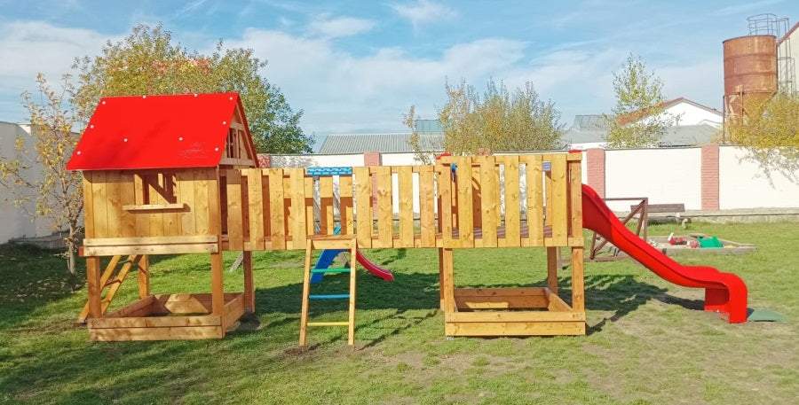 Monkey Flexi sestava 3 100 - červená střecha