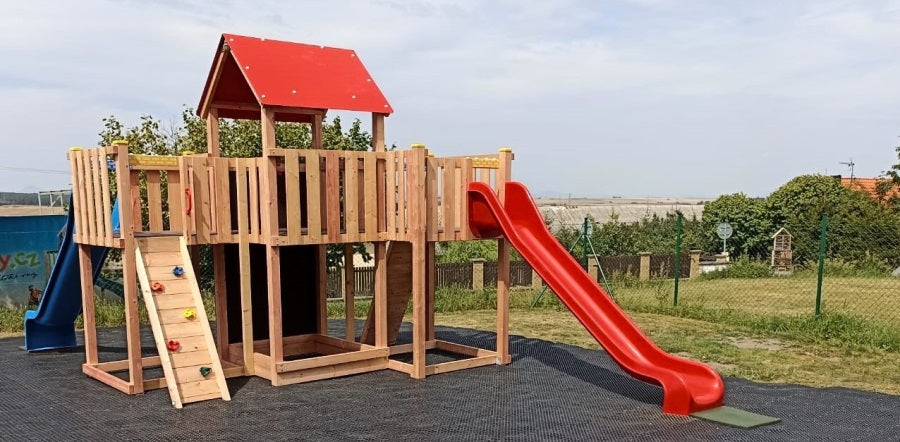 Monkey Flexi sestava 4 150 - červená střecha