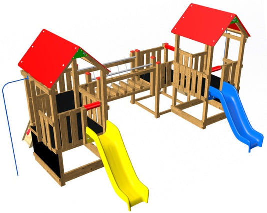 Monkey Flexi sestava 5 100 - červená střecha